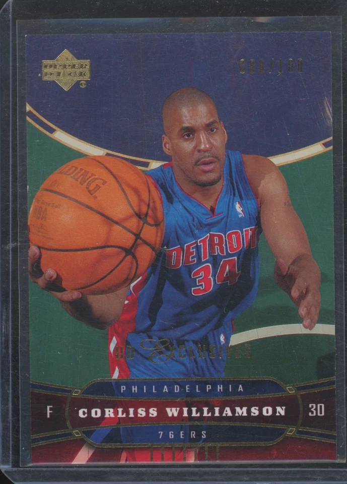 Corliss Williamson 2004 cubierta superior #149 088/100 Foto 1 de 2