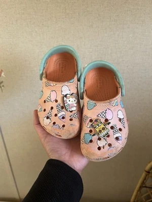 Crocs Ice Cream Swirl niñas pequeñas talla 8C Foto 1 de 3