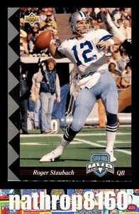 1993 Upper Deck NFL Experience #2 Roger Staubach HOF NM/NM+ Cowboys 9673 - Bild 1 von 4