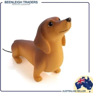DACHSHUND TABLE LAMP / NIGHT LIGHT Australian Power & Safety Approved Brand New - Picture 1 of 10
