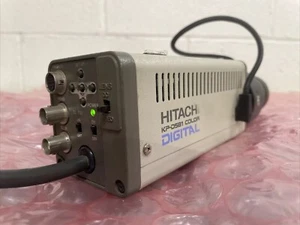 Vintage Hitachi KP-D581U Color Digital Camera w/ Cosmicar TV Zoom Lens - Picture 1 of 11