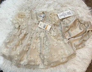 Nuevo con etiquetas Vestido para Bebé Niña Raro Too Floral, Talla 12 Meses - Imagen 1 de 7