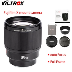 VILTROX 85mm f/1.8 STM Auto Focus lens F1.8 Lens for Fujifilm X-T3 X-Pro2 X-T2 - Picture 1 of 6