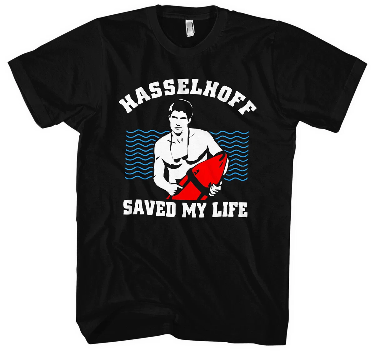 Baywatch Fan-Shirt Für Männer – Cooles David Hasselhoff Design, 100% Baumwolle