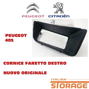 PEUGEOT 405 CORNICE FARETTO DESTRO NUOVO ORIGINALE 621238 6212.38 - Imagen 1 de 1