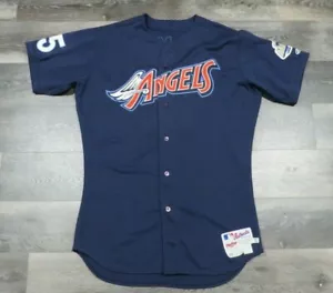 2000 Tim Salmon Anaheim Angels Game Used Worn MLB Baseball Jersey! Los Angeles - Bild 1 von 10