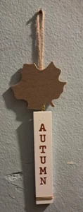 COLGADOR DE PARED DECORACIÓN COSECHA OBJETIVO OTOÑO 10 X 3 EN BLANCO UG10 - Imagen 1 de 1