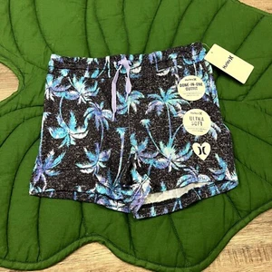 Hurley Girls Small Ultra Soft Palm Tree Pull On Shorts - Picture 1 of 3