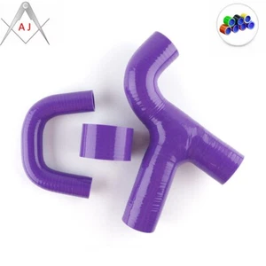 For Subaru Impreza WRX GC8 EJ20 Vers 3-6 96-00 Silicone Intercooler Hose Purple - Picture 1 of 7
