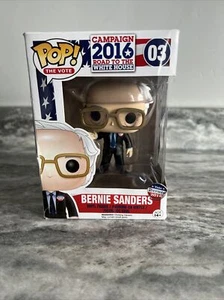 Funko Pop The Vote 03 Bernie Sanders *Some Box Damage* - Picture 1 of 5