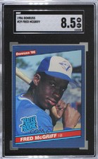 1986 Donruss Fred McGriff #28 SGC 92 Rookie