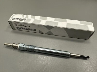 1x NEW Genuine BMW DIESEL Engine GLOW PLUG Ignition Heater N47 B47 N57 B57 - Image 1 of 3