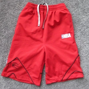 NWOT NBA ELEVATION MEN SMALL BASKETBALL SHORTS RED W/POCKET SOFT CASUAL MESH - Picture 1 of 3