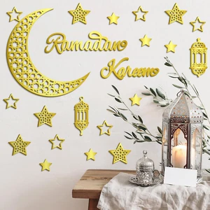 23 Pcs Ramadan Decorations for Home 2025 Ramadan Eid Mubarak Wall Decor Islamic - Picture 1 of 13
