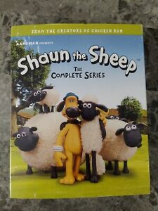 SHAUN THE SHEEP: THE COMPLETE SERIES! (BLU-RAY)NEW! SEALED W/ SLIPCOVER! AARDMAN