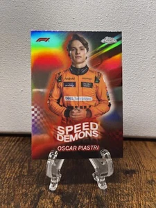 2024 Topps Chrome Formula 1 - Speed Demons Oscar Piastri #SD-8 - Picture 1 of 2