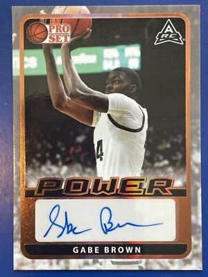 2021-22 Pro 套装电源 #BA-GB1 加布棕色签名米其根 ST — 第 1/2 张图片