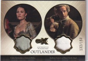 Outlander CZX Dual Wardrobe Card DW5 Claire Sermonne & Andrew Gower 132/150