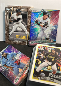 172 Card Lot 2024 Topps Series 1 Inserts & Parallels - Gold, Silver Pack, Foil
