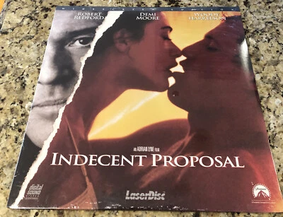 Indecent Proposal Robert Redford Demi Moore Woody Harrelson Laserdisc. NEW! - Image 1 of 2