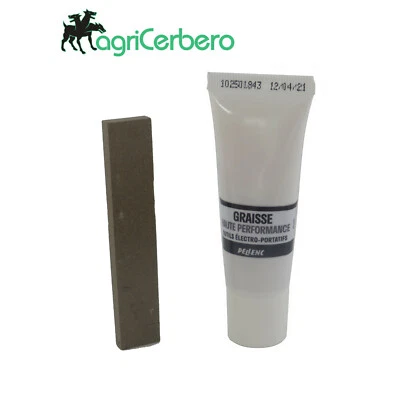 PACK PIETRA PER AFFILARE + GRASSO FORBICE PELLENC RICAMBI ORIGINALE [02322+3574] - Immagine 1 di 3