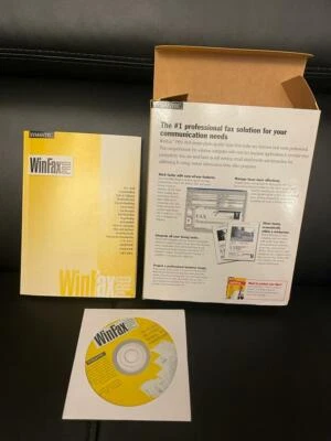 Retro Vintage WINFAX PRO 10.0 SYMANTEC, CD , BOX - Bild 1 von 4