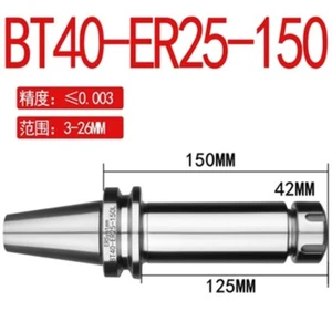 BT40-ER25-150 CNC Turning toolholder BT40 150mm for ER25 Collet chuck holder - Picture 1 of 2