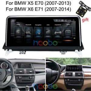 Android 13 Car GPS Radio player Navigation for For BMW X5 E70 X6 E71 2007-2014 - Picture 1 of 12