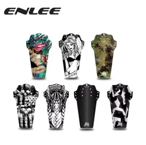 ENLEE MTB Mudguards PAIR 2PCS Road Bike Tyre Splash Tire Fender NEW Lightweight - Picture 1 of 22