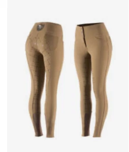 Horze Desiree Damen Reithose mit Silikonvollbesatz und hohem Bund Gr. 50 - Bild 1 von 1