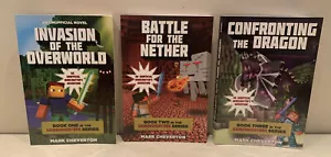 Minecraft Gameknight999 Book Series (1,2,3) All Three Books by Mark Cheverton - Picture 1 of 3