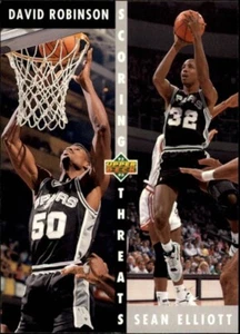 David Robinson/Sean Elliott-Spurs-1992-93 Upper Deck Scoring Threats #505 - Imagen 1 de 2