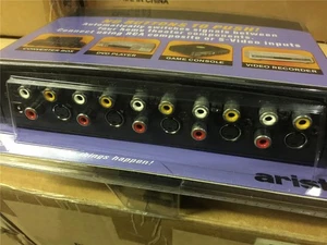 Home Theater A/V Selector Box RCA and S-Video Switch Box ARISTA 56-4575 - Picture 1 of 2