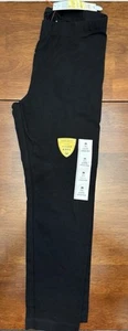 Girls Black Capri Leggings Size M (8) Tough Durable Knee Cat & Jack - Picture 1 of 4