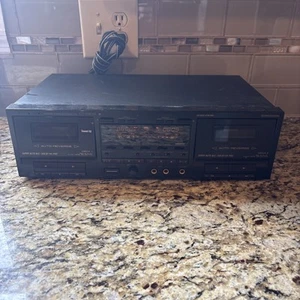 PIONEER CT-W801R Dual REC. Cassette High Speed. Doesnt Spin! Read! - Picture 1 of 18
