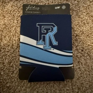 Raffreddatore lattina Rams URI Università del Rhode Island / birra Coozie nuovo con etichette - Foto 1 di 2