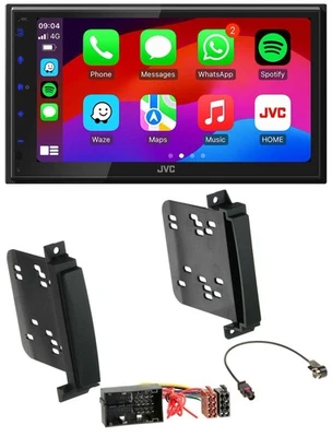 JVC Bluetooth USB MP3 2DIN DAB Autoradio für Jeep Grand Cherokee Dodge Durango a - Bild 1 von 4