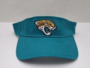 Jacksonville Jaguars New Era One Size Teal Visor Nfl Pre Owned - Picture 1 of 17