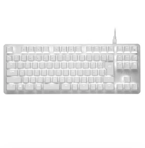 Razer BlackWidow Gaming Keyboard White JP Used Junk - Picture 1 of 7