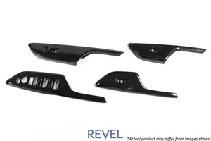 Revel GT Dry Carbon Window Switch Panel (FL, FR, RL, RR) 2016-2018 Honda Civic - Imagen 1 de 3