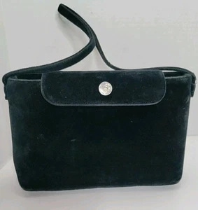 Kate Spade Made In Italy Velvet Shoulder Bag 11"X8"X2.75" - Picture 1 of 8