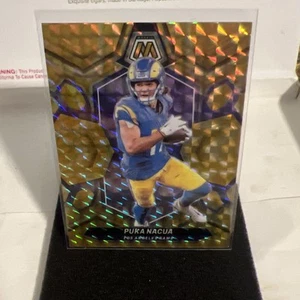 2024 Panini Mosaic - Puka Nacua #130 Reactive Yellow Mosaic Prizm - Picture 1 of 2