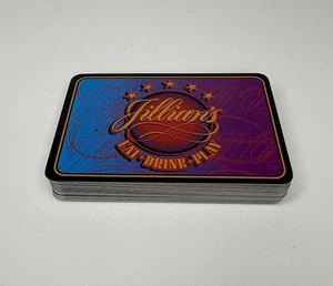 JILLIAN'S ARCADE - EAT DRINK PLAY - RARE - POKER CARDS - Picture 1 of 3