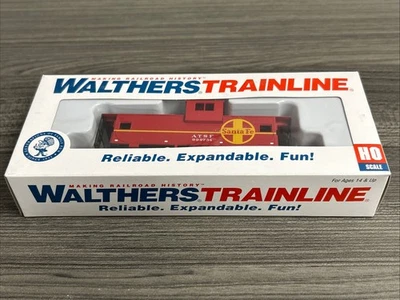 Walthers Trainline HO RTR 931-1503 Caboose Santa Fe #999734 NIP! - CC - Image 1 of 4