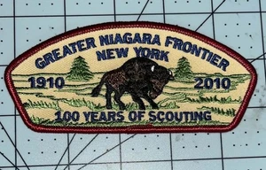 GRANDE CONSIGLIO DI FRONTIERA DEL NIAGARA 2010 100° CAMPO STRISCIA BOY SCOUT BSA CSP - Foto 1 di 1