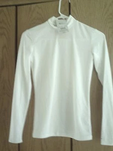NEW C9 Champion: EXTRA SMALL Mock Neck Athletic Training Shirt Tee - White - Picture 1 of 3