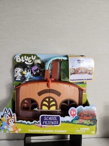 Juego de juego de la escuela Bluey School Friends Calypso's 3" figuras de Chloe 10 piezas de juego nuevo - Imagen 1 de 7