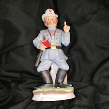 Lefton Policeman Bobby Figurine Collectible Statue 00045 Ceramic Hand Painted 