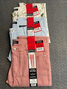 Pantalones de mezclilla ajustados al tobillo suaves elásticos de altura Buffalo David Bitton - Imagen 1 de 5