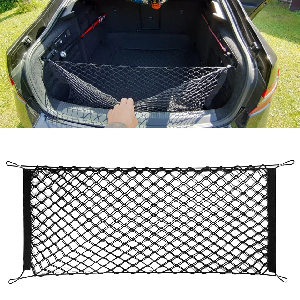 Rear Trunk Envelope Style Organizer Cargo Net for HONDA ACCORD SEDAN 2013-2023 Foto 1 de 4